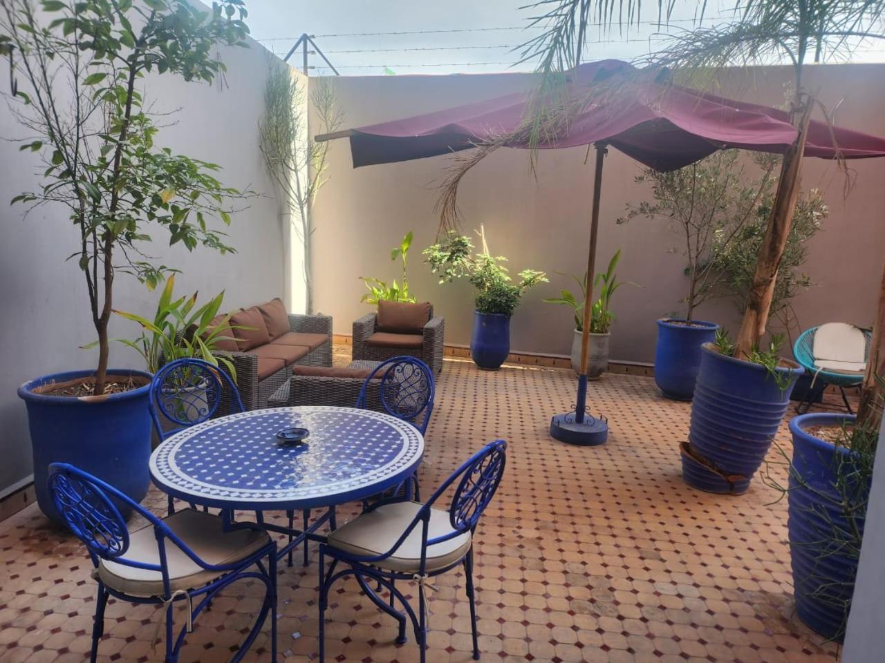 Appartement Centre Gueliz Hanane Marrakesch Exterior foto